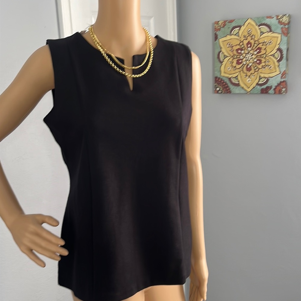 Talbots Petites Black Career Ware Base Layer